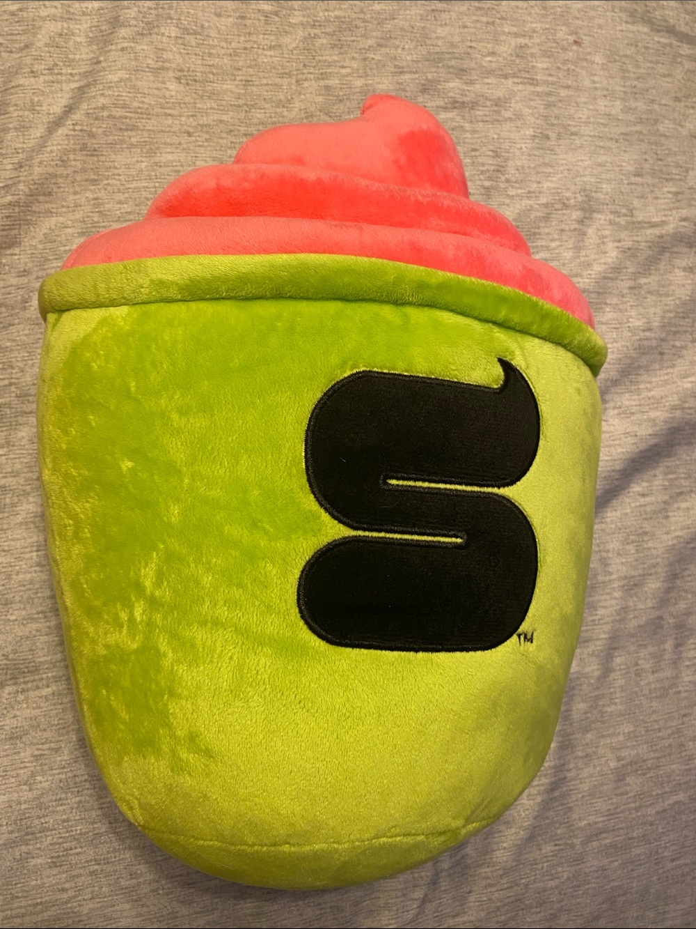 7 Eleven Slurpee Plush Cherry Drink Green & Pink Large Cup Best Made Toys 15”